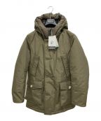 WOOLRICHウールリッチ）の古着「「ARCTIC PARKA」ダウンコート」｜ダークグリーン