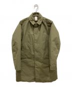 DESCENTE PAUSEデサントポーズ）の古着「SOUTIEN COLLAR DOWN COAT」｜カーキ