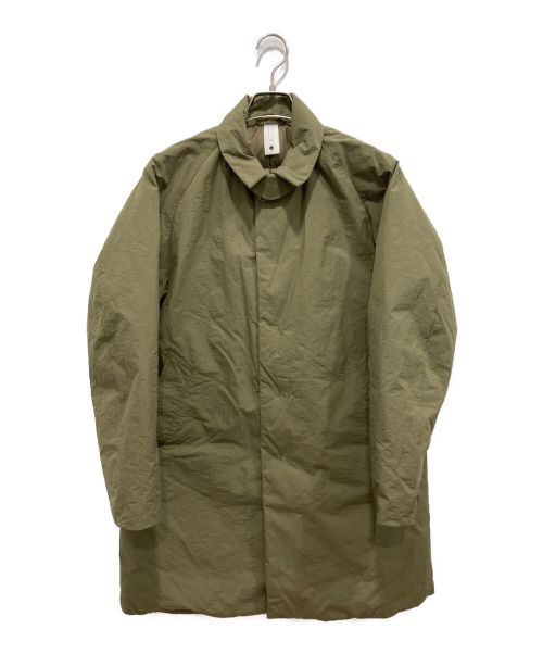 DESCENTE PAUSE（デサントポーズ）DESCENTE PAUSE (デサントポーズ) SOUTIEN COLLAR DOWN COAT カーキ サイズ:Mの古着・服飾アイテム