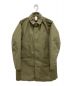 DESCENTE PAUSE（デサントポーズ）の古着「SOUTIEN COLLAR DOWN COAT」｜カーキ