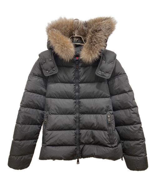 MONCLER（モンクレール）MONCLER (モンクレール) ショートダウンジャケット ブラック サイズ:S(1)の古着・服飾アイテム