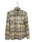 RRL（ダブルアールエル）の古着「PLAID CHECK WORK SHIRTS」｜ベージュ