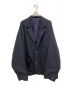 sillage（シアージ）の古着「BLAZER TWILL ANTHRACITE」｜ネイビー