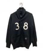 NEIGHBORHOODネイバーフッド）の古着「38.OLD POINT/W-CARDIGAN LS」｜ブラック