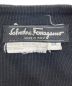 中古・古着 Salvatore Ferragamo (サルヴァトーレ フェラガモ) 装飾ボタンカーディガン ブラック サイズ:M：6800円