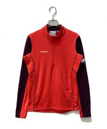 MAMMUT（マムート）の古着「Aenergy ML Half Zip Pull AF　1016-01130」｜レッド