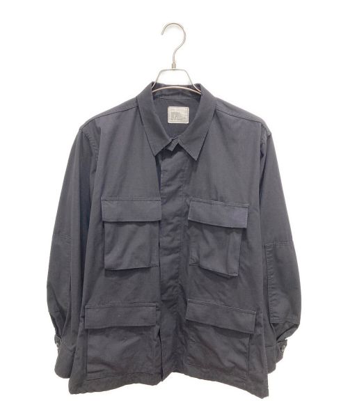 US ARMY（ユーエスアーミー）US ARMY (ユーエス アーミー) BDU JACKET ブラック サイズ:Mの古着・服飾アイテム