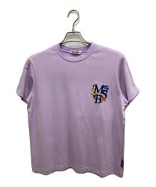 My Sugar Babe（マイシュガーベイブ）の古着「MSB embroidery flower logo tee」｜パープル