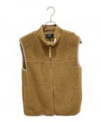 A.P.C.アーペーセー）の古着「GILET ELIE」｜キャメル