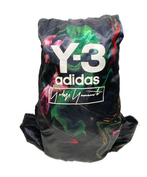 YOHJI YAMAMOTO（ヨウジヤマモト）YOHJI YAMAMOTO (ヨウジヤマモト) adidas (アディダス) BP AOP Backpack ブラックの古着・服飾アイテム