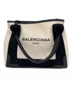 BALENCIAGAバレンシアガ）の古着「２WAYキャンバストートバッグ」｜ベージュ×ブラック