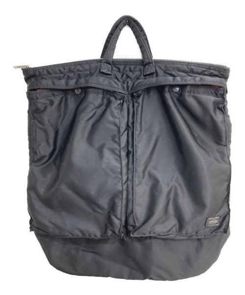 PORTER（ポーター）PORTER (ポーター) TANKER 2WAY HELMETBAG ブラックの古着・服飾アイテム