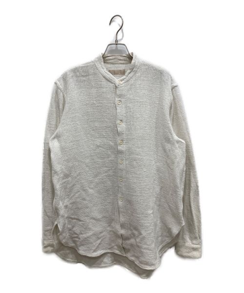 COLINA（コリーナ）COLINA (コリーナ) GRANPA SHIRT ホワイト サイズ:Mの古着・服飾アイテム