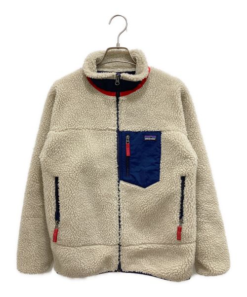 Patagonia（パタゴニア）Patagonia (パタゴニア) クラシックレトロXジャケット ナチュラル サイズ:M(キッズ14)の古着・服飾アイテム