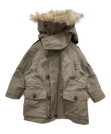 BURBERRY CHILDREN（バーバリー チルドレン）の古着「ライナー付きモッズコート」｜カーキ