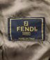 中古・古着 FENDI (フェンディ) テーラードジャケット カーキ サイズ:52(XL)：8000円