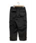 08sircus (ゼロエイトサーカス) High count weather in side out cargo pants ブラック サイズ:5(XL)：12800円