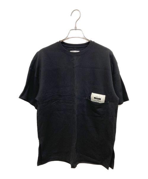 Ameri（アメリ）Ameri (アメリ) SEAM POCKET BIG TEE ブラック サイズ:Freeの古着・服飾アイテム