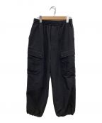 DAIWA PIER39ダイワ ピア39）の古着「LOOSE STRETCH 6P MIL PANTS」｜ブラック