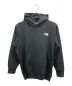 THE NORTH FACE（ザ ノース フェイス）の古着「Back Square Logo Hoodie」｜ブラック