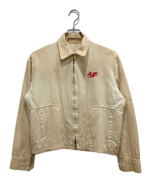 VINTAGE（ヴィンテージ）VINTAGE (ヴィンテージ/ビンテージ) 60sスーベニアジャケット アイボリー サイズ:S相当の古着・服飾アイテム