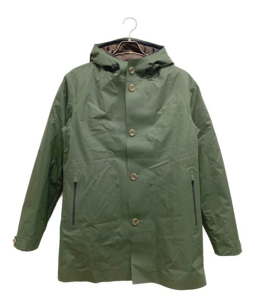 The Duffer of ST.George（ザ ダファーオブセントジョージ）The Duffer of ST.George (ザ ダファーオブセントジョージ) LASER CUT 3WAY COAT グリーン サイズ:Lの古着・服飾アイテム