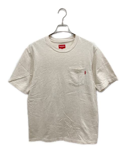 SUPREME（シュプリーム）SUPREME (シュプリーム) ポケットTシャツ ベージュ サイズ:Mの古着・服飾アイテム