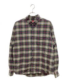 SUPREME（シュプリーム）の古着「Tartan Flannel Shirt」｜ダークグリーン