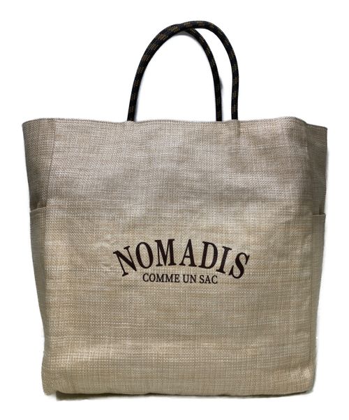 NOMADIS（ノマディス）NOMADIS (ノマディス) トートバッグ ベージュの古着・服飾アイテム