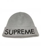 SUPREMEシュプリーム）の古着「Capital Beanie」｜Ash Grey/アッシュグレー