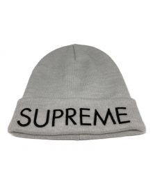 SUPREME（シュプリーム）の古着「Capital Beanie」｜Ash Grey/アッシュグレー