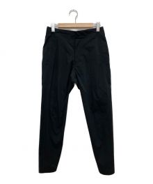 DESCENTE ALLTERRAIN（デザイント オルテライン）の古着「BOA LONG PANTS WIDE TAPERED FIT」｜ブラック