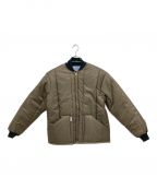 DICKSONディクソン）の古着「Vertical Quilted Insulated Jacket」｜カーキ