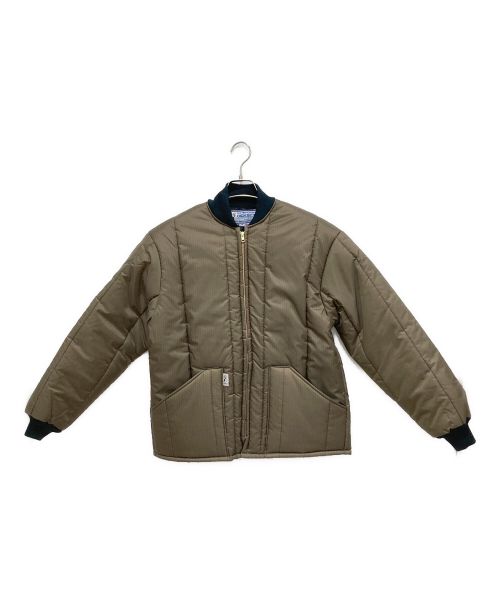 DICKSON（ディクソン）DICKSON (ディクソン) Vertical Quilted Insulated Jacket カーキ サイズ:Mの古着・服飾アイテム