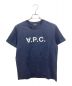 A.P.C.（アー・ペー・セー）の古着「反転ロゴTEE」｜ネイビー