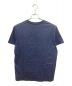 A.P.C. (アー・ペー・セー) 反転ロゴTEE ネイビー サイズ:M：6000円