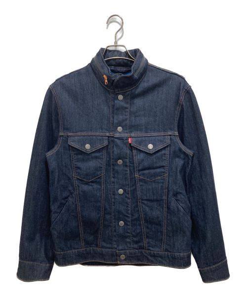 LEVI'S（リーバイス）LEVI'S (リーバイス) アレンジドデニムトラッカージャケット インディゴ サイズ:Mの古着・服飾アイテム