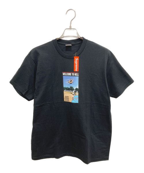 SUPREME（シュプリーム）SUPREME (シュプリーム) Toy Machine Welcome To Hell Tee ブラック サイズ:Mの古着・服飾アイテム