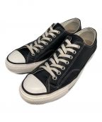 CONVERSE ADDICTコンバース アディクト）の古着「CHUCK TAYLOR LEATHER OX」｜ブラック