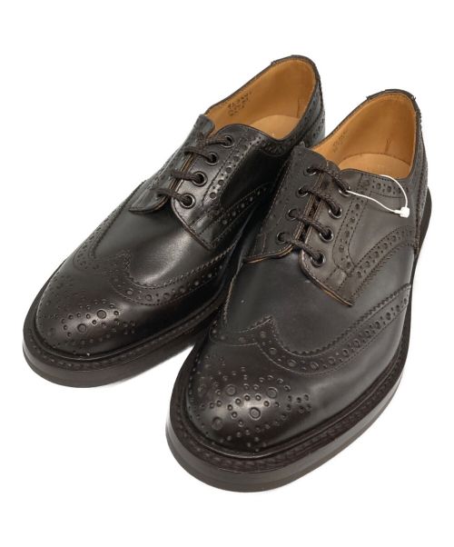 Tricker's（トリッカーズ）Tricker's (トリッカーズ) PEARLY GATES (パーリーゲイツ) 別注カントリーシューズ ブラウン サイズ:UK 8 1/2 未使用品の古着・服飾アイテム