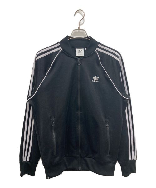 adidas（アディダス）adidas (アディダス) トラックジャケット ブラック サイズ:XOの古着・服飾アイテム