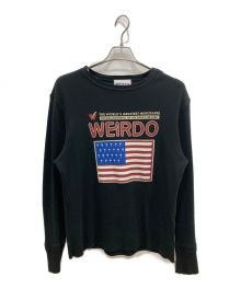 WEIRDO（ウィアード）の古着「サーマルカットソー」｜ブラック