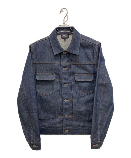 A.P.C.（アーペーセー）A.P.C. (アー・ペー・セー) デニムジャケット インディゴ サイズ:Sの古着・服飾アイテム