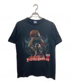 MICHAEL JORDANマイケル・ジョーダン）の古着「プリントカットソー」｜ブラック