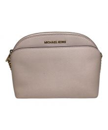 MICHAEL KORS（マイケルコース）の古着「チェーンショルダーバッグ」｜ピンクベージュ