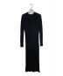 TODAYFUL（トゥデイフル）の古着「Mix Boucle Knitdress」｜ブラック