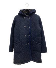 MACKINTOSH（マッキントッシュ）の古着「裏ボアキルティングコート」｜ネイビー