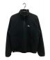 stussy（ステューシー）の古着「POLAR FLEECE HALF ZIP MOCK NECK」｜ブラック