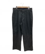 riccardo methaリカルドメッサ）の古着「1 TUCK WIDE TROUSERS」｜グレー