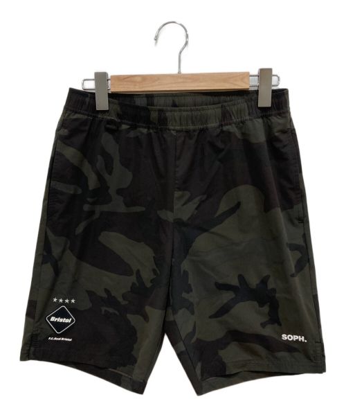 F.C.R.B.（エフシーアールビー）F.C.R.B. (エフシーアールビー) CAMOUFLAGE PRACTICE SHORTS カーキ サイズ:Sの古着・服飾アイテム